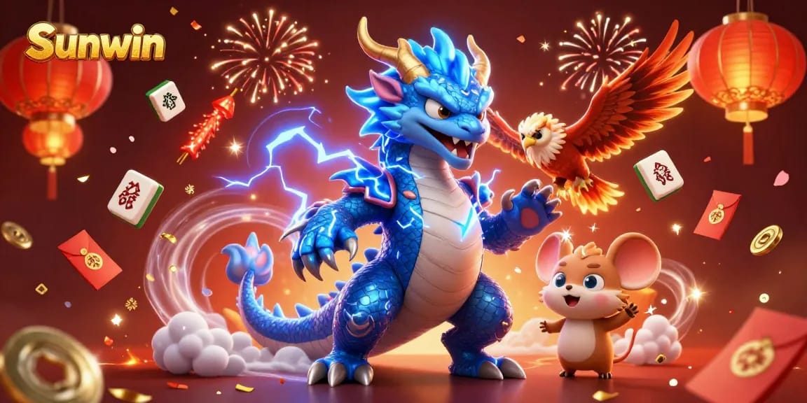 Engage in thrilling Sunwin gameplay featuring vibrant characters and dynamic casino elements.